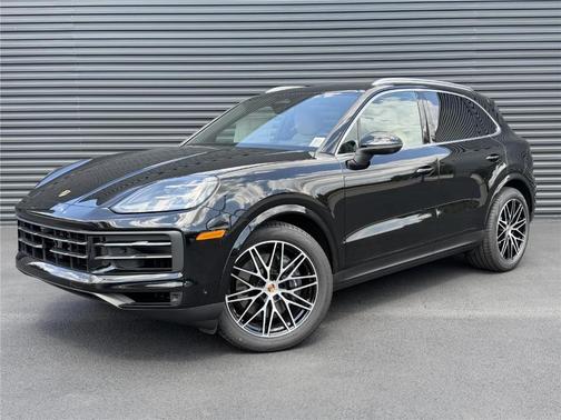 Black Metallic 2026 Porsche Cayenne Base