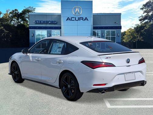 Platinum White Pearl 2026 Acura Integra FWD A-Spec with Technology