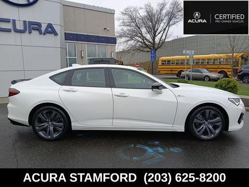 Platinum White Pearl 2023 Acura TLX A-Spec
