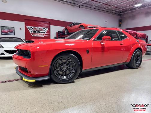 TorRed Clear Coat 2023 Dodge Challenger SRT Demon