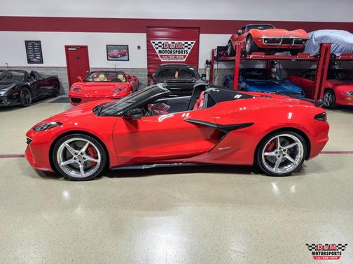 Torch Red 2024 Chevrolet Corvette E-Ray RWD Convertible 2LZ