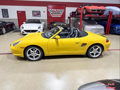Speed Yellow 2003 Porsche Boxster Convertible