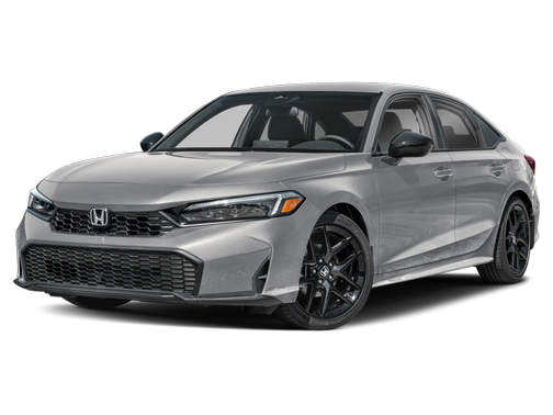Solar Silver Metallic 2026 Honda Civic Sport Sedan