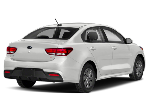 Clear White 2019 Kia Rio S