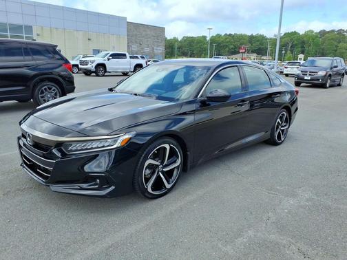 Crystal Black Pearl 2022 Honda Accord Sport 1.5T