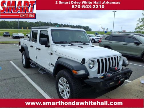 Bright White Clearcoat 2023 Jeep Gladiator Sport S