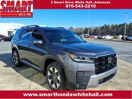 Modern Steel Metallic 2026 Honda Pilot Touring 8-Passenger SUV