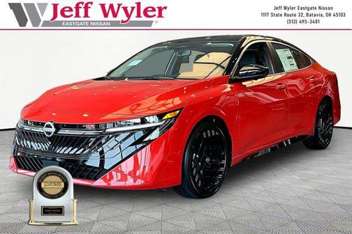 Energetic Ember/Super Black 2026 Nissan Sentra SR