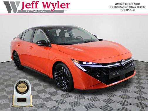 Energetic Ember/Super Black 2026 Nissan Sentra SR