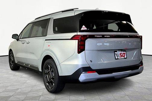 Ivory Silver 2026 Kia Carnival Hybrid EX