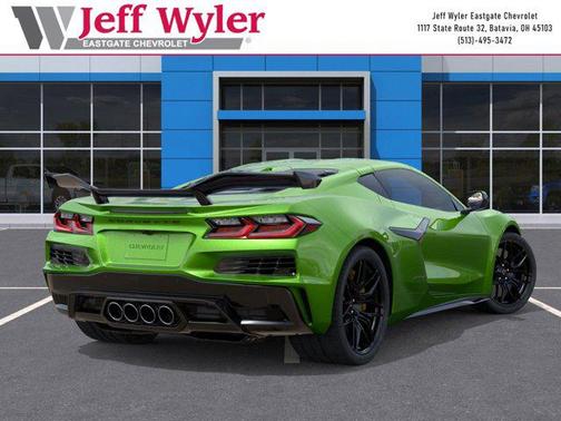 Green Metallic 2026 Chevrolet Corvette Z06