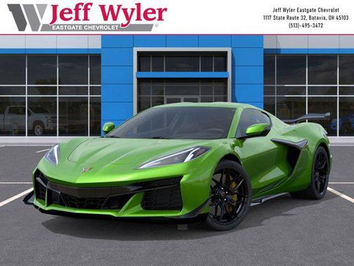 Green Metallic 2026 Chevrolet Corvette Z06