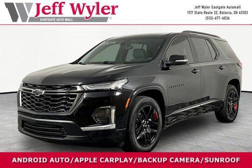 Mosaic Black Metallic 2023 Chevrolet Traverse Premier