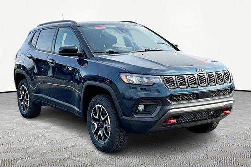 Fathom Blue Pearl Coat 2026 Jeep Compass Trailhawk
