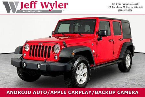 Firecracker Red Clearcoat 2017 Jeep Wrangler Unlimited Sport