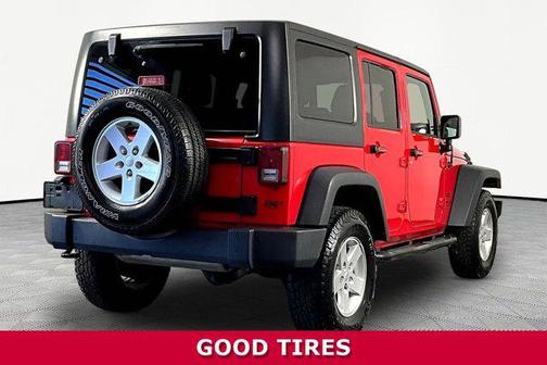 Firecracker Red Clearcoat 2017 Jeep Wrangler Unlimited Sport