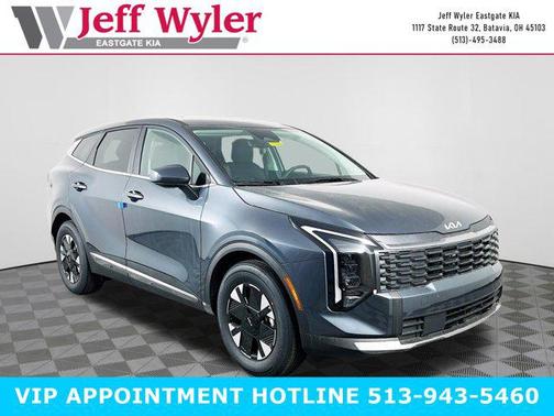 Gray 2026 Kia Sportage Hybrid LX