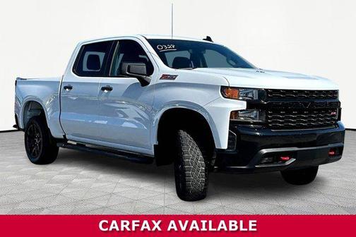Summit White 2022 Chevrolet Silverado 1500 Limited Custom Trail Boss
