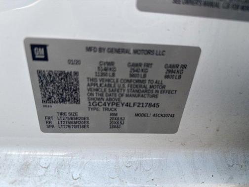 2020 Chevrolet Silverado 2500 LTZ