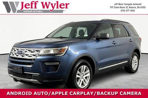 Blue Metallic 2019 Ford Explorer XLT