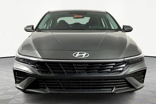 Amazon Gray 2026 Hyundai ELANTRA HEV Blue