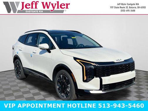 Snow White Pearl 2026 Kia Sportage Hybrid SX-Prestige