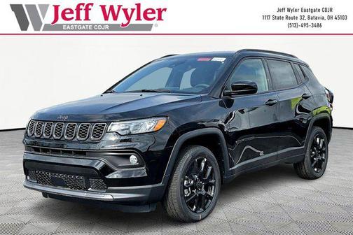 Diamond Black Crystal Pearlcoat 2026 Jeep Compass Latitude