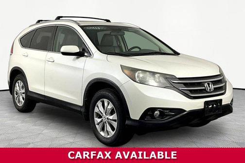 White Diamond Pearl 2013 Honda CR-V EX-L