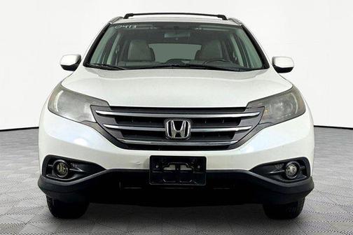 White Diamond Pearl 2013 Honda CR-V EX-L