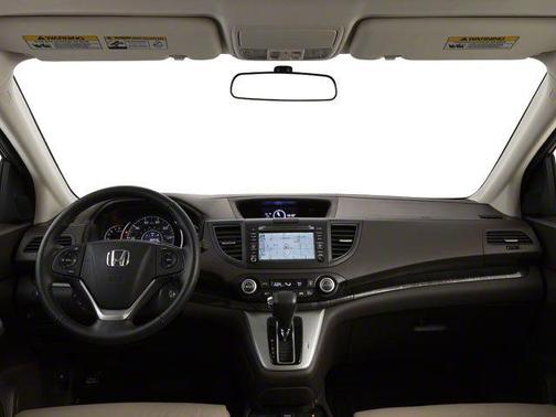 White Diamond Pearl 2013 Honda CR-V EX-L