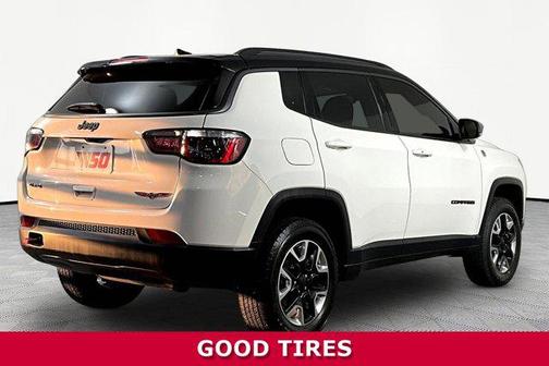 White Clearcoat 2018 Jeep Compass Trailhawk