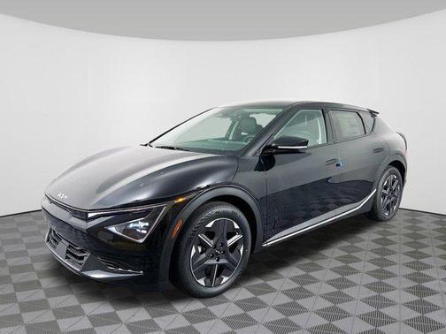 Ebony Black 2025 Kia EV6 Light Long Range RWD