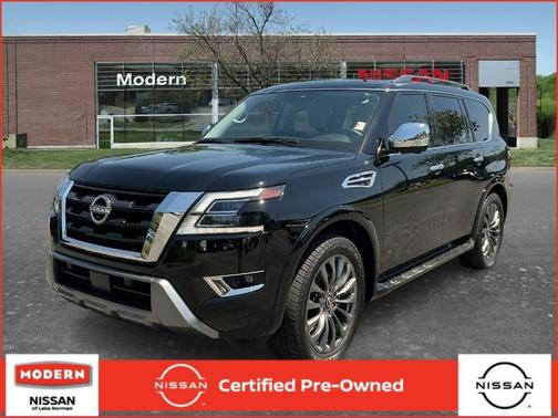 Black 2024 Nissan Armada Platinum