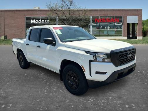 Glacier White 2023 Nissan Frontier S
