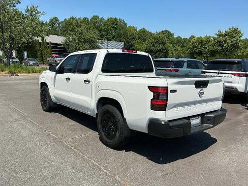 Glacier White 2023 Nissan Frontier S