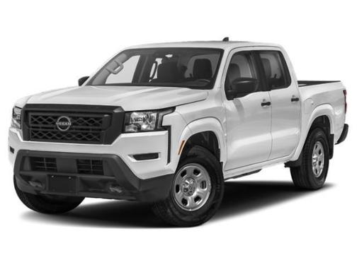 Glacier White 2023 Nissan Frontier S