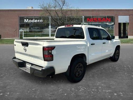 Glacier White 2023 Nissan Frontier S