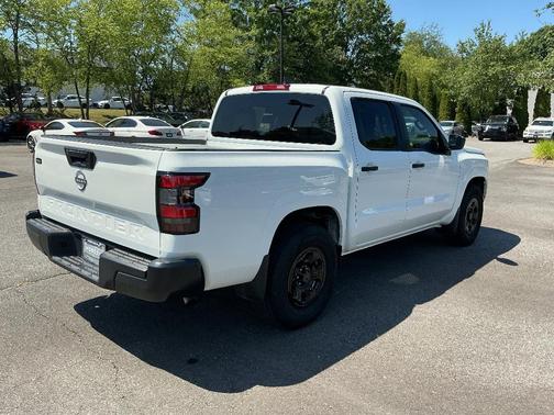 Glacier White 2023 Nissan Frontier S
