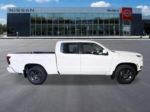 Glacier White 2026 Nissan Frontier SV