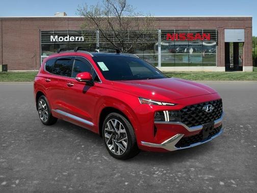 Red 2023 Hyundai SANTA FE Calligraphy