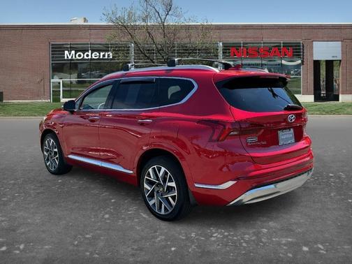 Red 2023 Hyundai SANTA FE Calligraphy