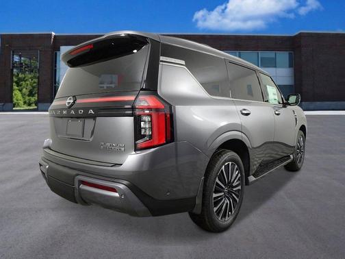 Gun Metallic 2026 Nissan Armada Platinum Reserve
