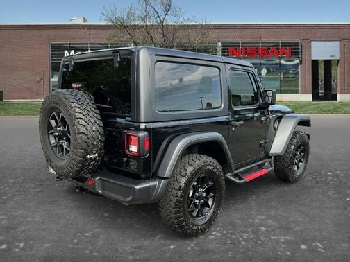 Black 2026 Jeep Wrangler Sport