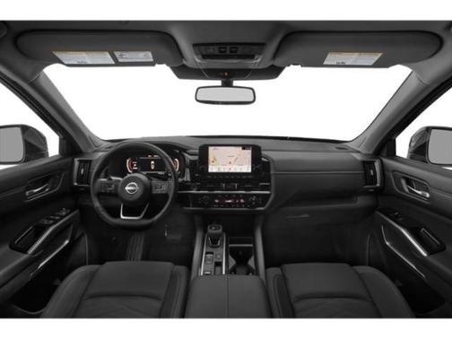 2 Tone White / Black Roof 2023 Nissan Pathfinder Platinum