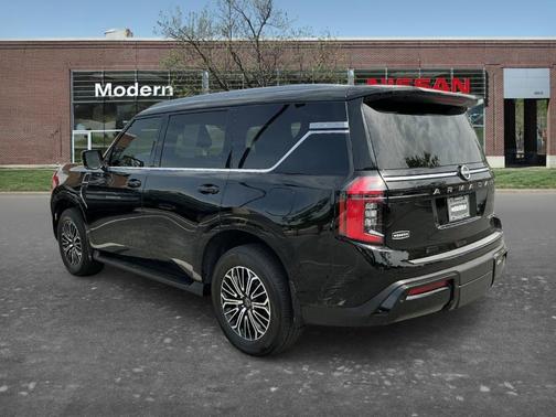 Black 2025 Nissan Armada Platinum