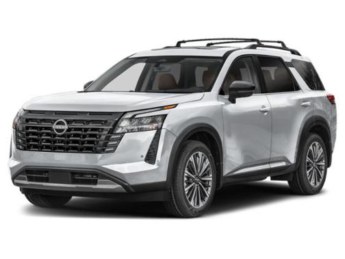White 2026 Nissan Pathfinder Platinum