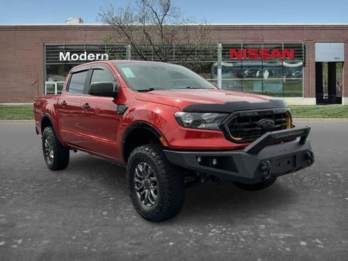 Red 2022 Ford Ranger XLT