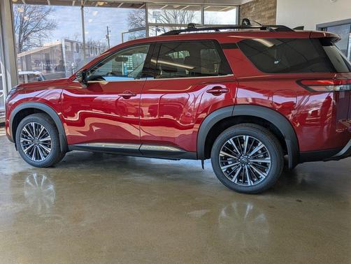 Scarlet Ember Tintcoat 2026 Nissan Pathfinder Platinum