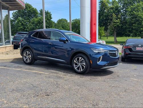 Sapphire Metallic 2023 Buick Envision Essence AWD