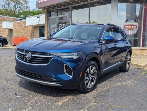 Sapphire Metallic 2023 Buick Envision Essence AWD